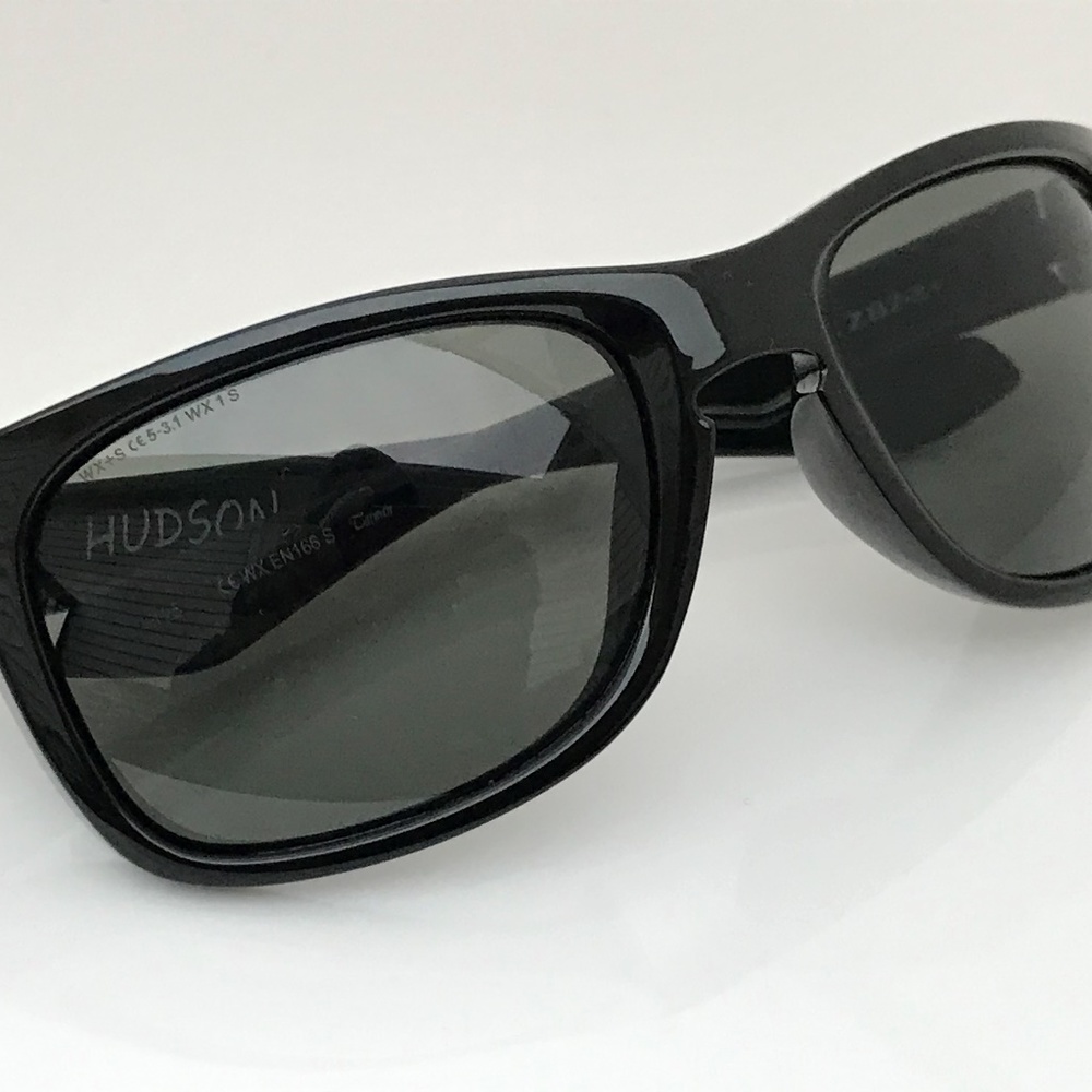 Wiley X Hudson Men Sunglasses Black Sport Eye Wear - Picture 4 of 8